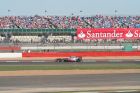 Hamilton exits arena with the new Becketts grandstand in the background