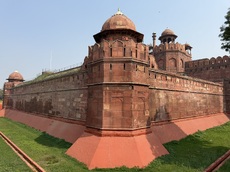 Exterior of the Red Fort
