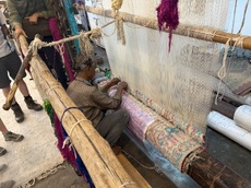 Carpet weaving